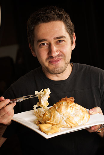 Enjoying food at infoods photo-shoot