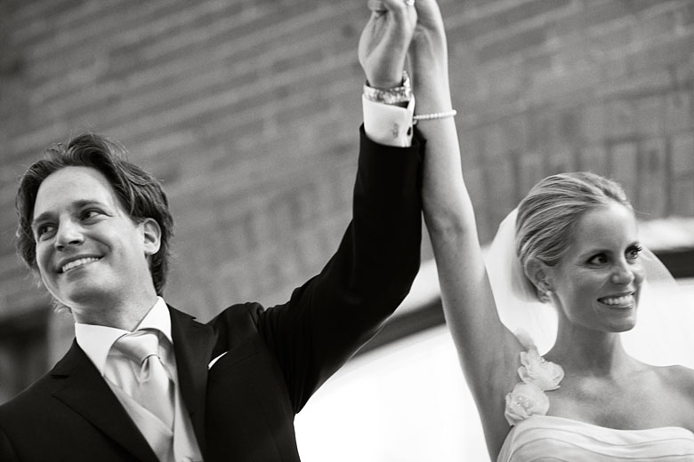 victory, the wedding ceremony over, romantic photo-shoot starting soon