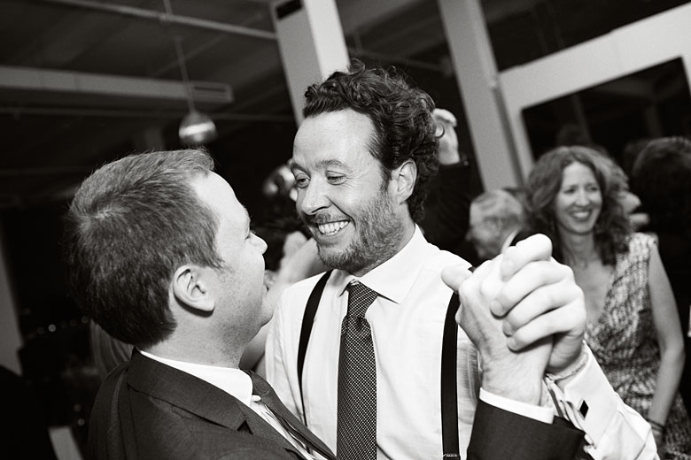 best man dancing the first slow dance