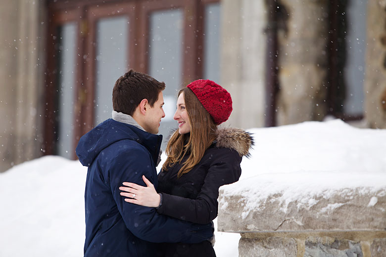Brooke and Stephen engagement photo session by Montreal wedding photography
