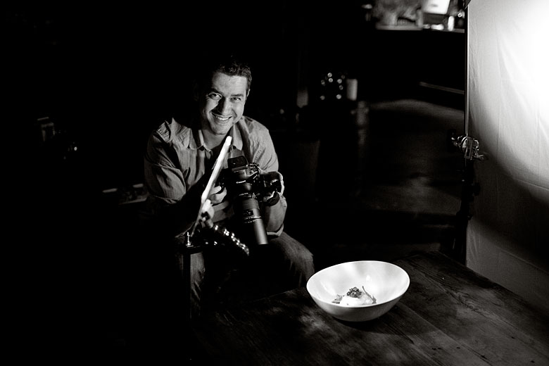 Behind the scenes, photoshot at Auberge Saint-Gabriel