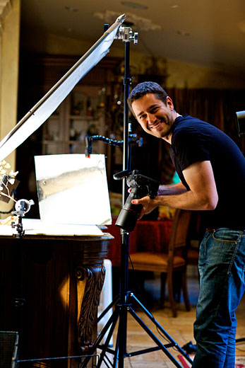Behind the scenes of food photography