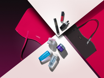 advertising photography lancome cosmetics