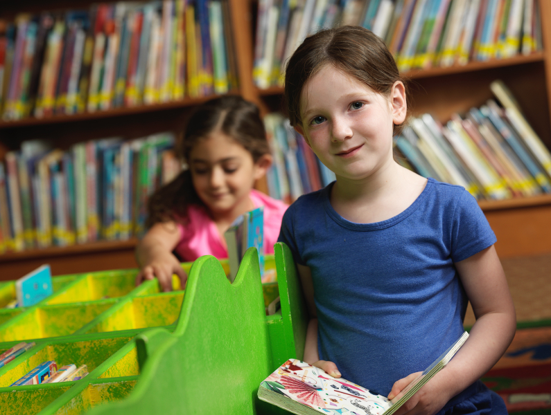 kids in the library photography. editorial photoshoot in Montreal, commercial photography by Vadim Daniel