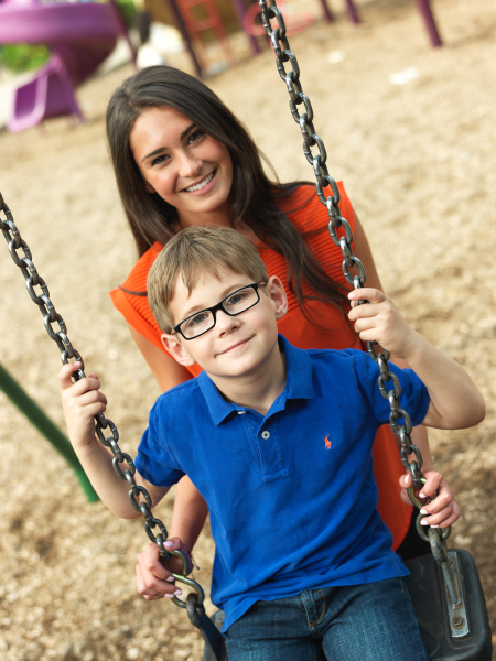 playing in the park photo, kids at the playground portrait