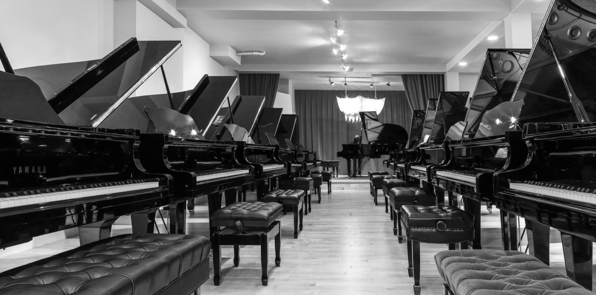 inventory photography by Vadim Daniel, PianoVeru store in Montreal