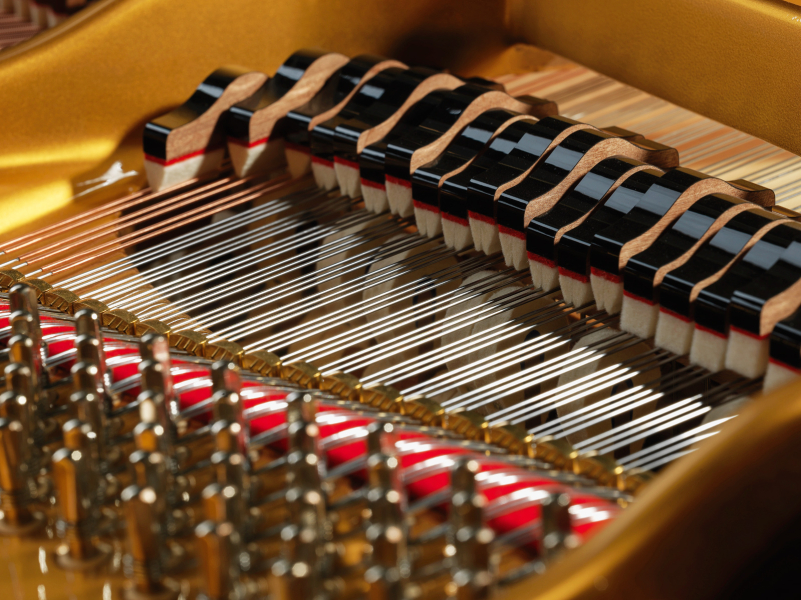 details of the grand piano, studio photography in Montreal by Montreal comercial photographer Vadim Daniel