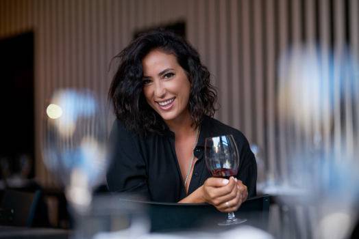 cover portrait photography for magazine, Montreal, chef Kimberly-Lallouz