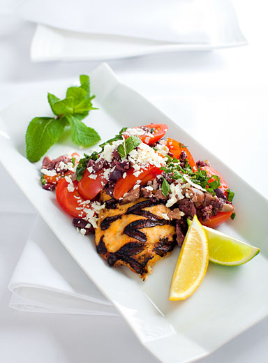 grilled chicken steak