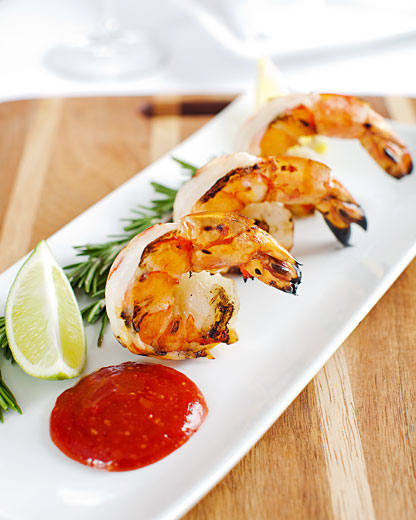 shrimps photography, cookbook photography in Montreal