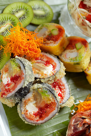 sushi art by Montreal commercial photographer Vadim Daniel