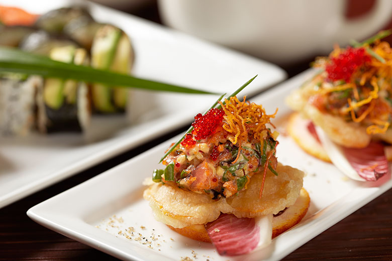 Japanese food preparation as Kaiji Sushi