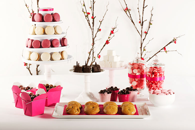 sweet tables presentation in Montreal, Kreavie