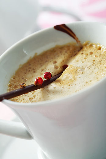 coffee and chocolate photography