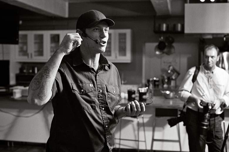 Superstar chef Chuck Hughes
