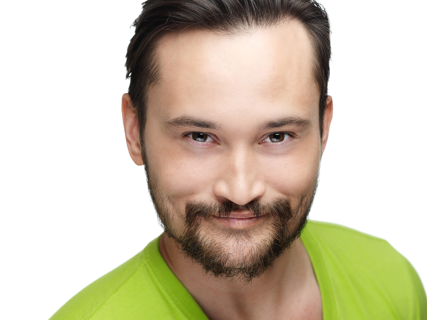 NYC style headshot, actor headshot photography in Montreal, Canada actors portfolio by Montreal studio photographer Vadim Daniel